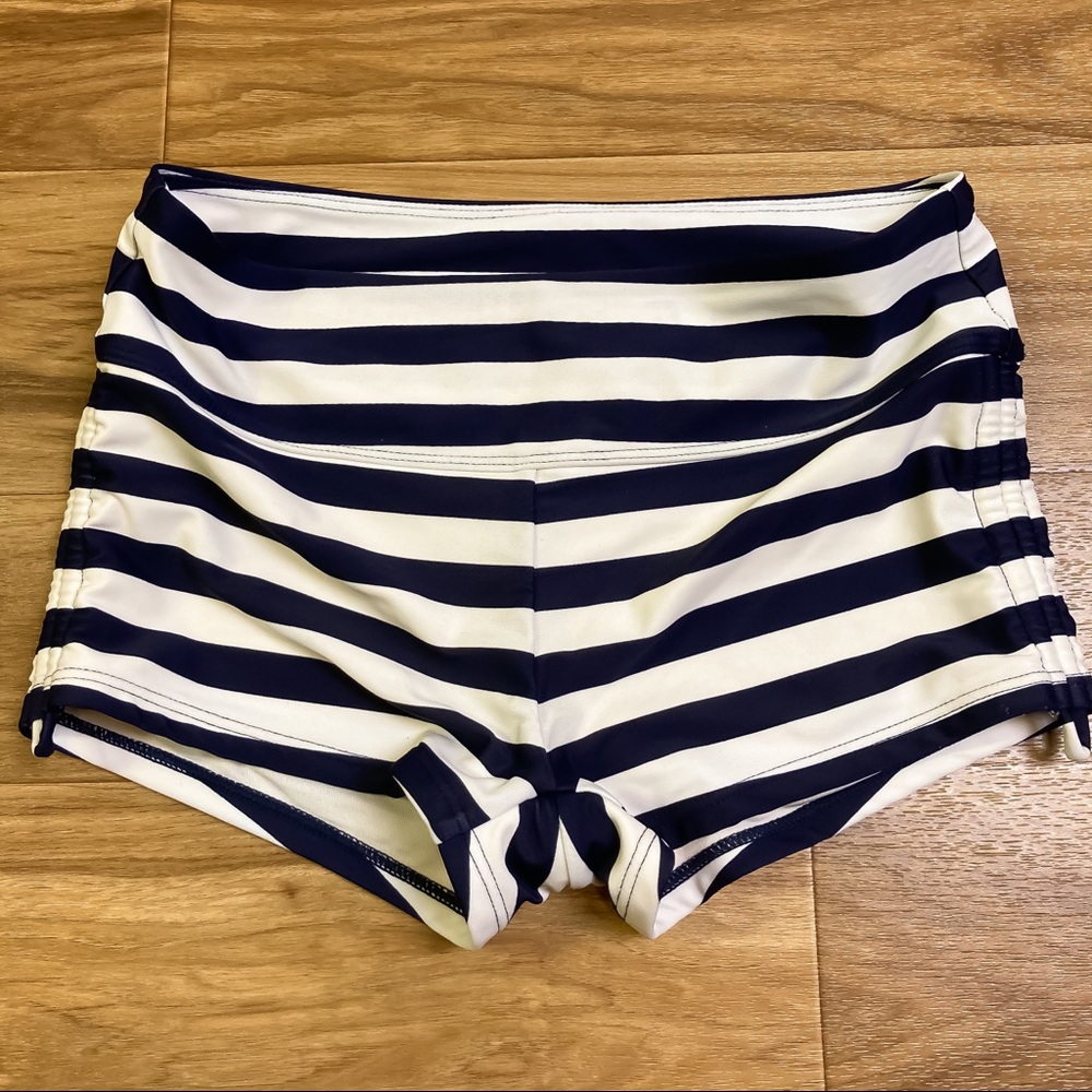 Gap Navy Stripe Women’s Boy short Swim Trunks